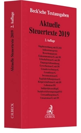 Aktuelle Steuertexte 2019 - 