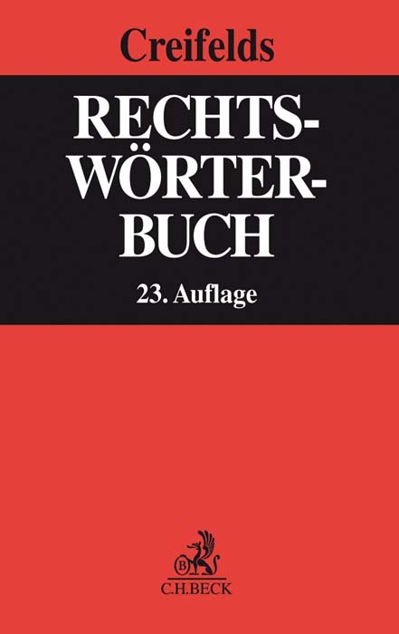 Rechtsw&ouml;rterbuch - 