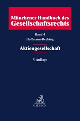 M&uuml;nchener Handbuch des Gesellschaftsrechts Bd 4: Aktiengesellschaft - 