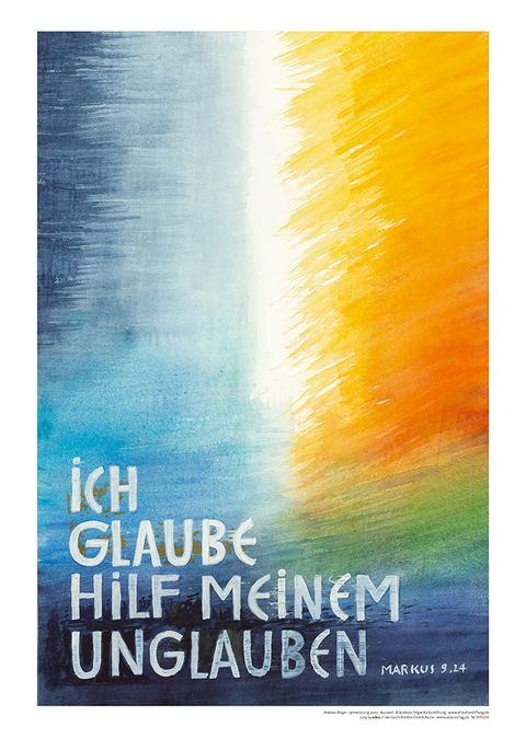 Jahreslosung 2020 - Kunstdruck A3 - 