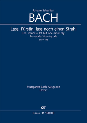 Lass, F&uuml;rstin, lass noch einen Strahl (Klavierauszug) - Johann Sebastian Bach