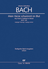 Mein Herze schwimmt im Blut (Klavierauszug) - Johann Sebastian Bach