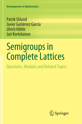 Semigroups in Complete Lattices