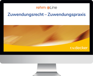 Zuwendungsrecht - Zuwendungspraxis online
