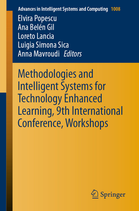 Methodologies and Intelligent Systems for Technology Enhanced Learning, 9th International Conference, Workshops - 