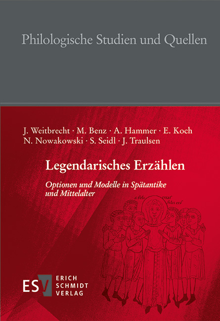 Legendarisches Erz&auml;hlen - Julia Weitbrecht, Maximilian Benz, Andreas Hammer, Elke Koch, Nina Nowakowski, Johannes Traulsen, Stephanie Seidl