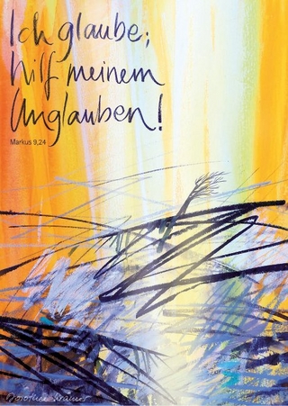 Kunstblatt 40 x 60 cm Jahreslosung 2020