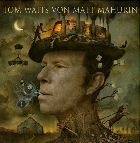 Tom Waits von Matt Mahurin - Tom Waits, Matt Mahurin