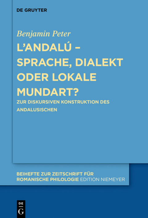L&rsquo;andal&uacute; &ndash; Sprache, Dialekt oder lokale Mundart? - Benjamin Peter