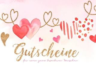 Das Gutscheinbuch zum Selbst ausfüllen - Gutscheine zum verschenken aus 30 Gutschein Vorlagen - Partner Geschenke oder für Freunde und Familie