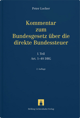 Kommentar zum Bundesgesetz &uuml;ber die direkte Bundessteuer - Peter Locher