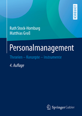 Personalmanagement - Ruth Stock-Homburg, Matthias Gro&szlig;