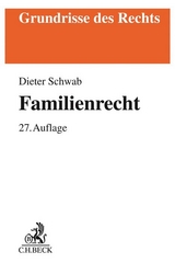 Familienrecht - Schwab, Dieter