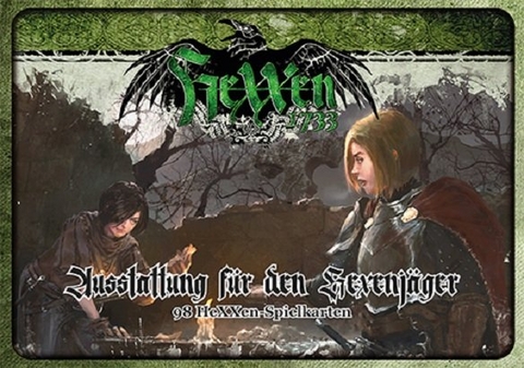 HeXXen 1733: Spielkartenset #4 Ausstattung f&uuml;r den Hexenj&auml;ger - Mirko Bader