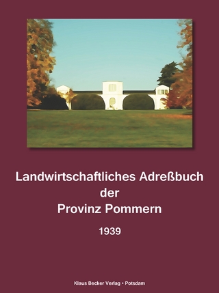 Landwirtschaftliches Adreßbuch der Provinz Pommern 1939