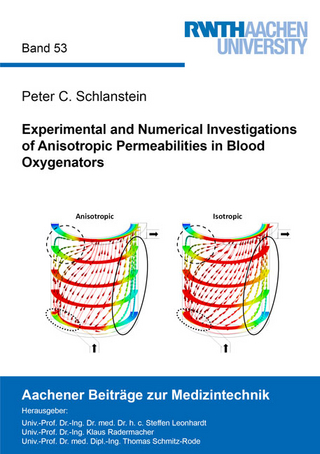 Experimental and Numerical Investigations of Anisotropic Permeabilities in Blood Oxygenators