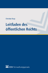 Leitfaden des &ouml;ffentlichen Rechts - Christian Raap