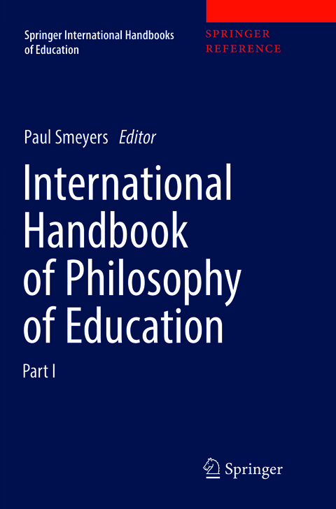 International Handbook of Philosophy of Education - 