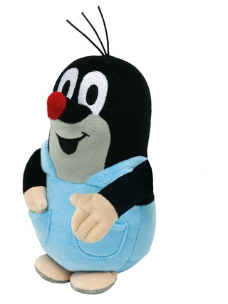 Maulwurf Plüschspielzeug 12 cm mit Hose