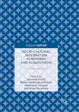 Socio-Cultural Integration in Mergers and Acquisitions