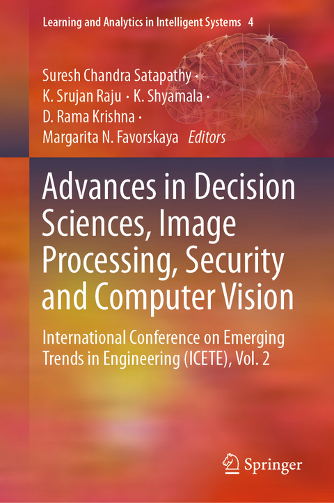 Advances in Decision Sciences, Image Processing, Security and Computer Vision - 