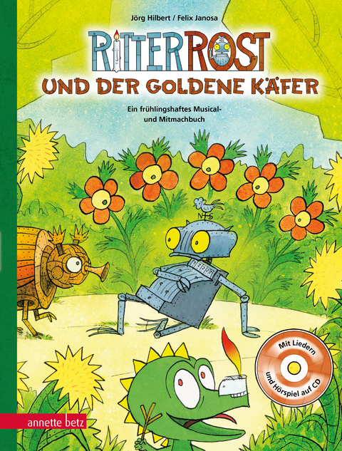 Ritter Rost: Ritter Rost und der goldene Käfer (Ritter Rost mit CD und zum Streamen, Bd.) - Jörg Hilbert, Felix Janosa