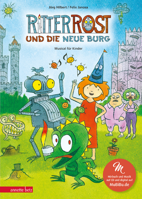 Ritter Rost 17: Ritter Rost und die neue Burg (Ritter Rost mit CD und zum Streamen, Bd. 17) - J&ouml;rg Hilbert, Felix Janosa