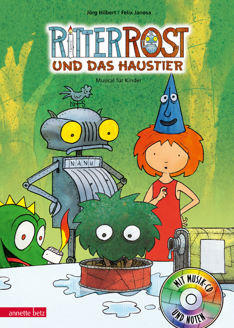 Ritter Rost 12: Ritter Rost und das Haustier (Ritter Rost mit CD und zum Streamen, Bd. 12) - Jörg Hilbert, Felix Janosa
