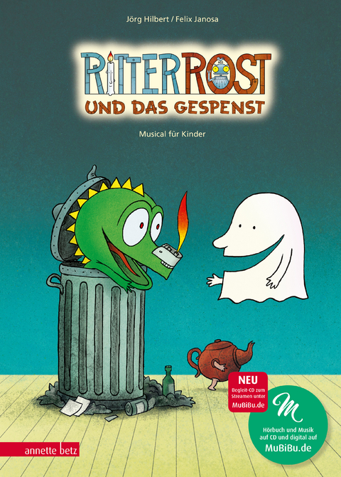 Ritter Rost 2: Ritter Rost und das Gespenst (Ritter Rost mit CD und zum Streamen, Bd. 2) - J&ouml;rg Hilbert, Felix Janosa