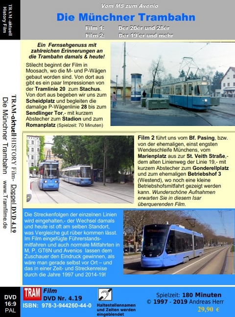 Die M&uuml;nchner Trambahn - Andreas Herr