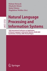 Natural Language Processing and Information Systems - 
