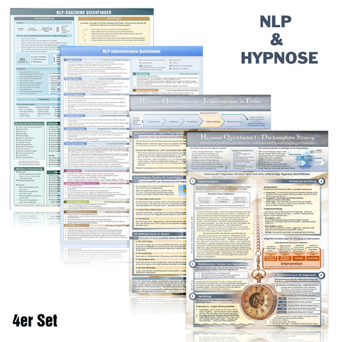[4er-Set] Das NLP & Hypnose Lern- und Weiterbildungs-Set (2024) - Gaby Cammerer, Samuel Cremer