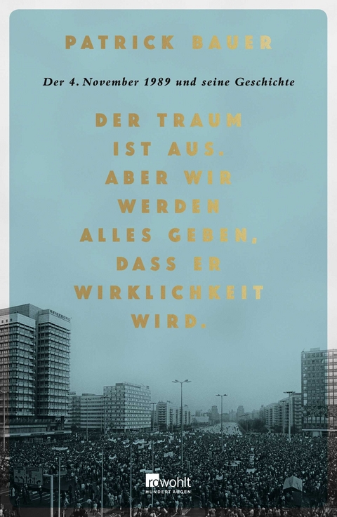 Der Traum ist aus. Aber wir werden alles geben, dass er Wirklichkeit wird. - Patrick Bauer
