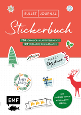 Bullet Journal &ndash; Stickerbuch Merry Christmas: 700 weihnachtliche Schmuckelemente