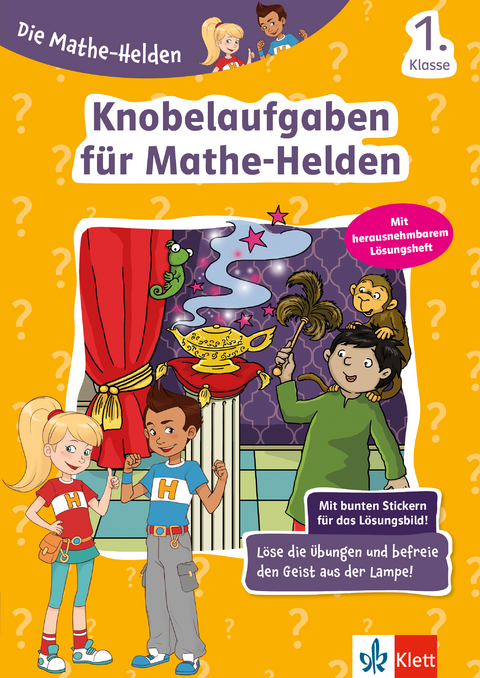 Klett Die Mathe-Helden: Knobelaufgaben f&uuml;r Mathe-Helden 1. Klasse