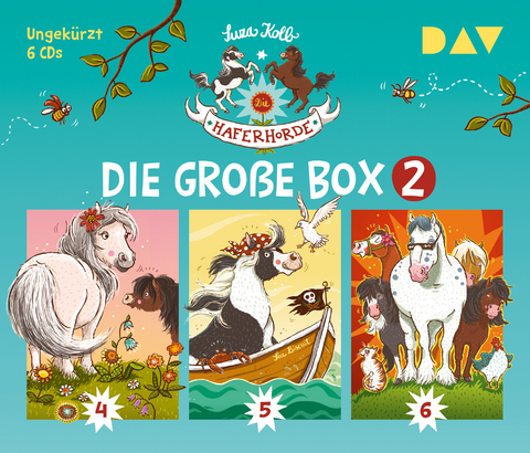 Die Haferhorde &ndash; Die gro&szlig;e Box 2 (Teil 4-6) - Suza Kolb