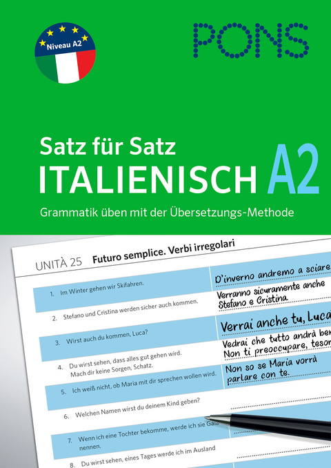 PONS Satz f&uuml;r Satz Italienisch A2