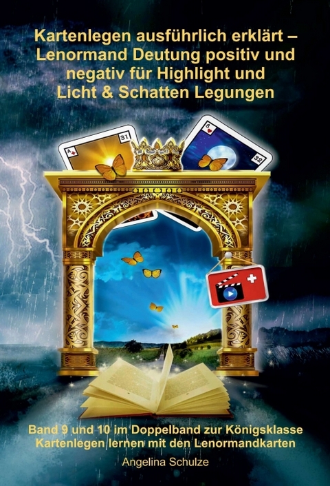 Kartenlegen ausf&uuml;hrlich erkl&auml;rt &ndash; Lenormand Deutung positiv und negativ f&uuml;r Highlight und Licht & Schatten Legungen - Angelina Schulze