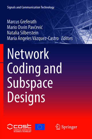 Network Coding and Subspace Designs