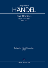 Dixit Dominus (Klavierauszug) - Georg Friedrich H&auml;ndel