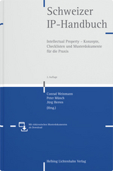 Schweizer IP-Handbuch - Mathias Bebi, Stephan Beutler, J&ouml;rn Block, Fritz Blumer, Sergio Bortolani, Fr&eacute;d&eacute;ric Brand, Tobias Bremi, Yves Bugmann, Carmen De la Cruz B&ouml;hringer, Lara Dorigo, Claudia Fesch, Roland Fischer, Joachim Frommhold, Philippe Fuchs, Clara-Ann Gordon, Jens Hanebrink, Joachim Henkel, J&uuml;rg Herren, Stefan Hubacher, Jean-Marc Huber, Ursula In-Albon, Reto Inglin, Michael Isler, Stefan Keehnen, Stefan Kohler, Theda K&ouml;nig Horowicz, Christoph Lanz-Strate, Eric Le Bellour, Matthias Leemann, Conradin Menn, Emanuel Meyer, Davide Pezzotta, Franz Probst, Andrea Roth, Andrea Roth-Rufener, Philipp R&uuml;fenacht, Paul R&uuml;st, Mathias Schaeli, Peter Schramm, Matthias Schweizer, Marc Schwenninger, Matthias Seemann, Alban Shabani, Matthias St&auml;deli, Demian Stauber, Christoph Steffen, Mirjam Steger, Wolfgang Straub, Robert Mirko Stutz, Nikolaus Albert Thumm, Sandro Travaglini, Kai-Peter Uhlig, Fabio Versolatto, Meinrad Vetter, Bernard Volken, Markus Wang, Astrid Waser, Beat Weibel, Conrad Weinmann, Fabian Weinmann, Esther W&uuml;est, Adrian Zimmerli, Johann Jakob Z&uuml;rcher