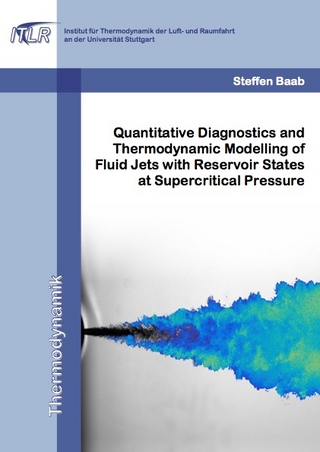 Quantitative Diagnostics and Thermodynamic Modelling of Fluid Jets with Reservoir States at Supercritical Pressure