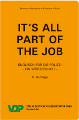 It's all part of the job - Ein W&ouml;rterbuch - Norbert Brauner, Dieter Hamblock, Friedrich Schwindt, Udo Harry Sp&ouml;rl
