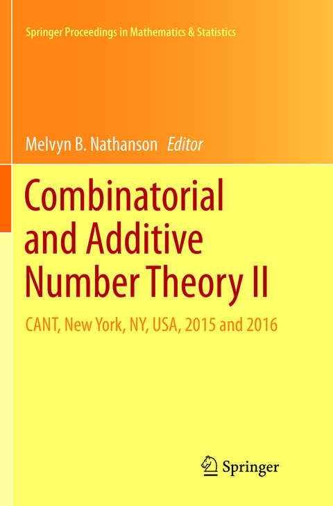 Combinatorial and Additive Number Theory II - 