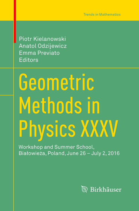 Geometric Methods in Physics XXXV - 