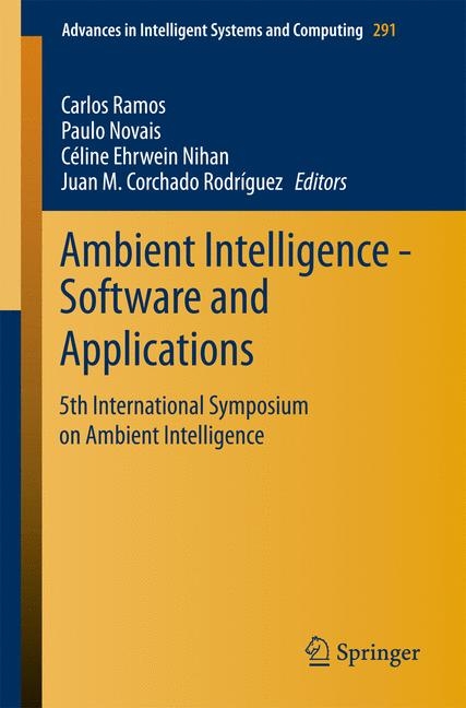 Ambient Intelligence - Software and Applications - 