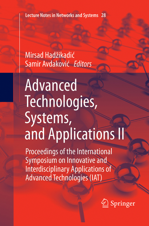 Advanced Technologies, Systems, and Applications II - 