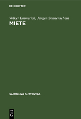 Miete - Volker Emmerich, J&uuml;rgen Sonnenschein