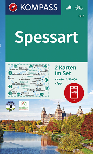 KOMPASS Wanderkarte Spessart