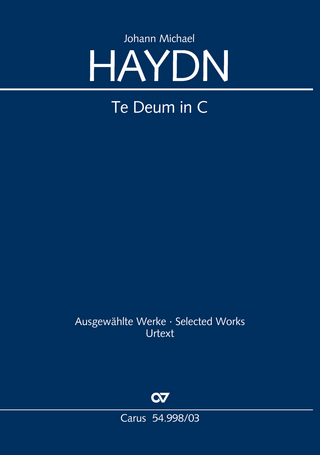 Te Deum in C (Klavierauszug)